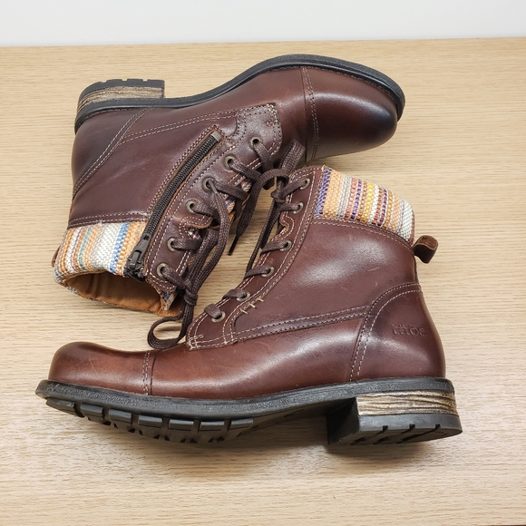 Taos Captain Boots, Brown, Women's size 6-6.5, euro 37 - Picture 3 of 9